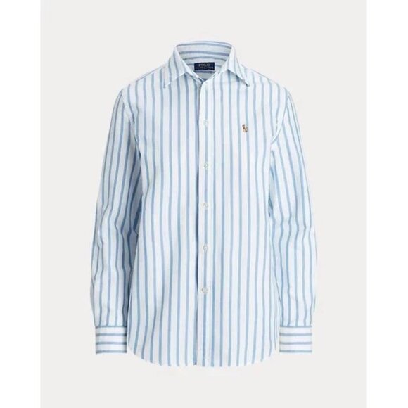 Ralph Lauren Relaxed Fit Cotton Oxford Shirt - Picture 1 of 8
